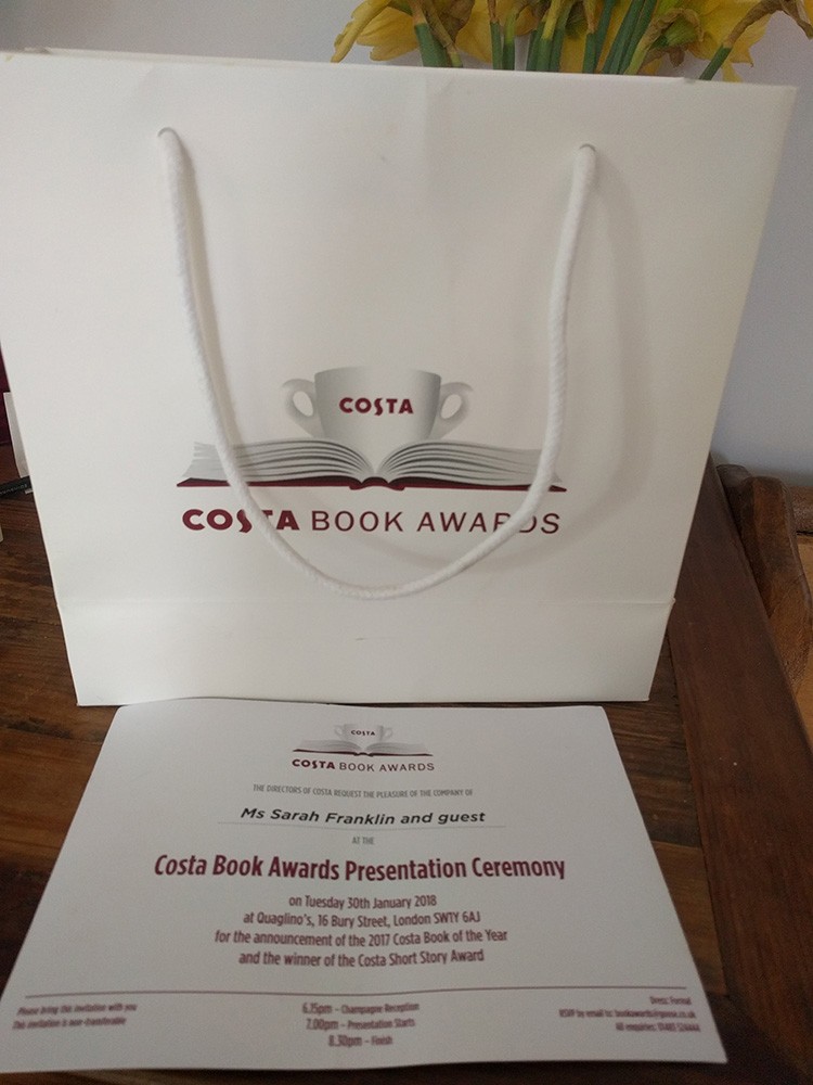 Costa Book Awards 2017