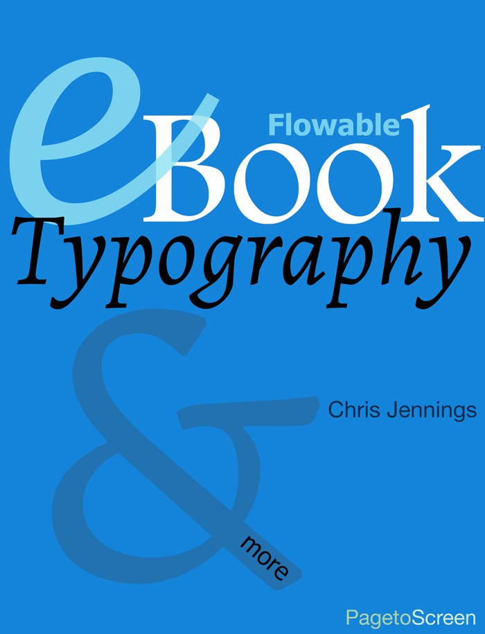 Ebook typography