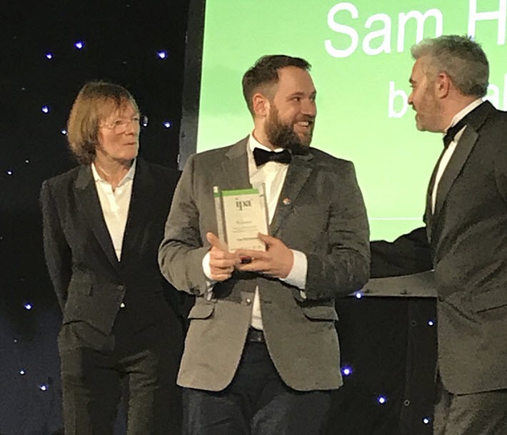 Alumnus scoops prize at IPG Awards