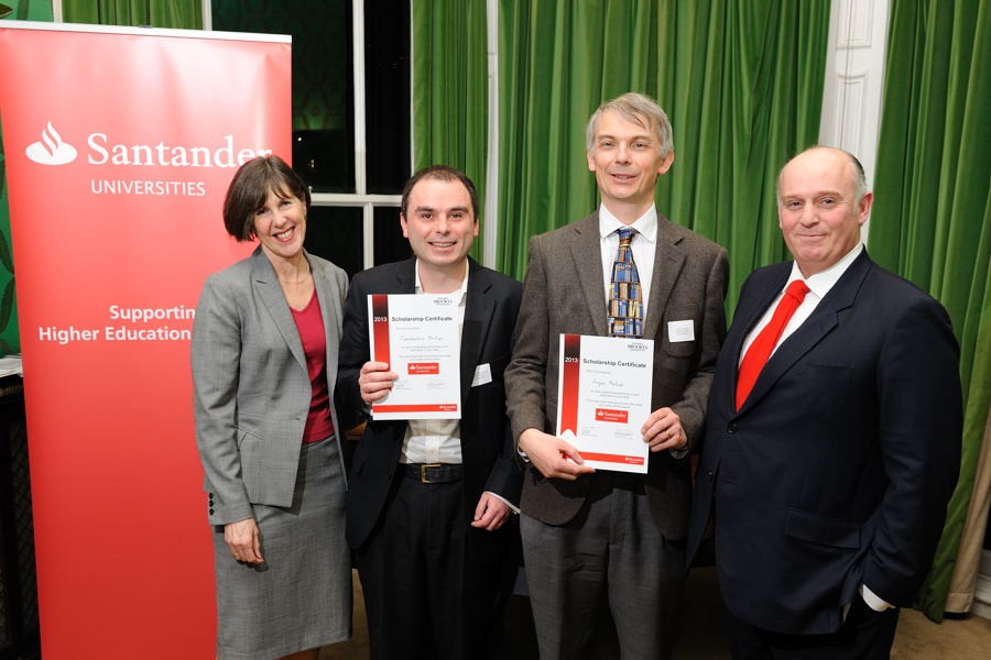 Angus Phillips receives Santander Research Scholarship