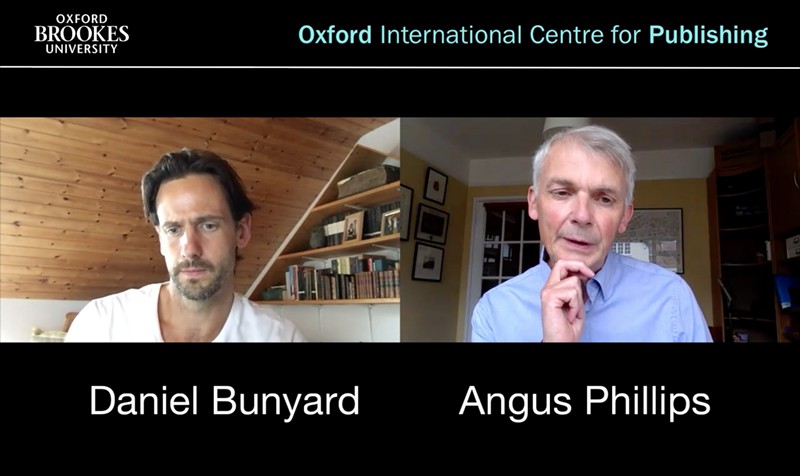 Angus Phillips in conversation with Daniel Bunyard of Michael Joseph